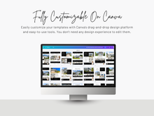 Open House Bundle, Realtor Canva Templates, Open House Flyers, Social Media Posts, Postcards, Door Hangers, Yard Signs, Checklists Black & White