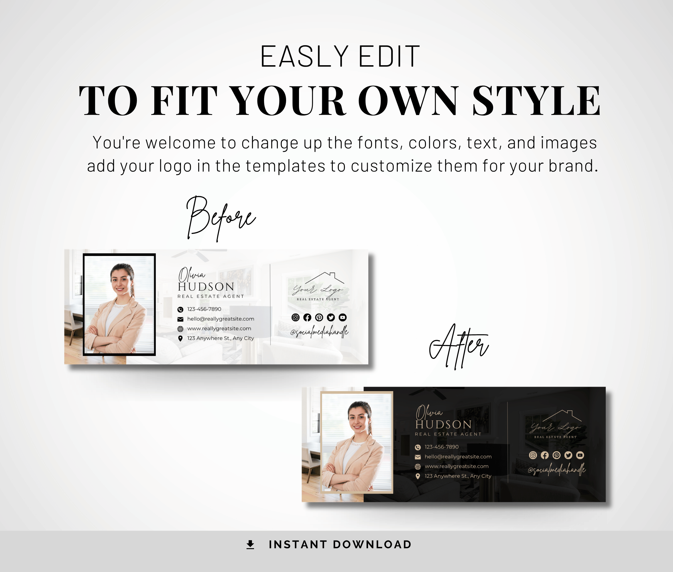 Realtor Facebook Cover Templates