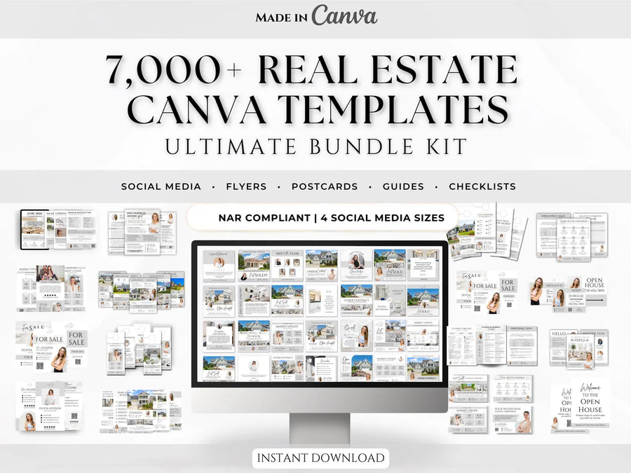 7,000+ Real Estate Templates Bundle