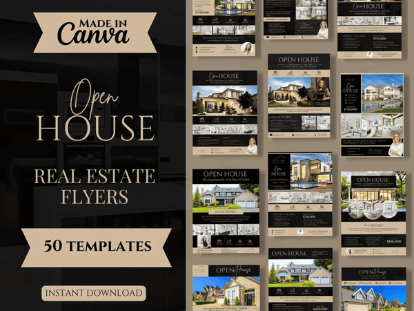 Luxury Open House Flyers
