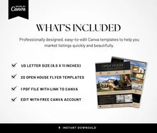 Luxury Real Estate Open House Flyer Templates