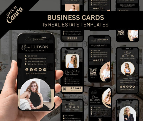 The Essential Luxury Digital Business Card Kit