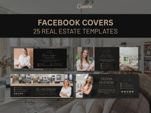 Luxury Real Estate Facebook Cover | 25 Real Estate Social Media Banner | Realtor Marketing Facebook Cover | Canva template